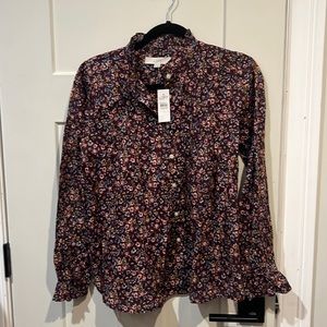 Loft peasant blouse.
